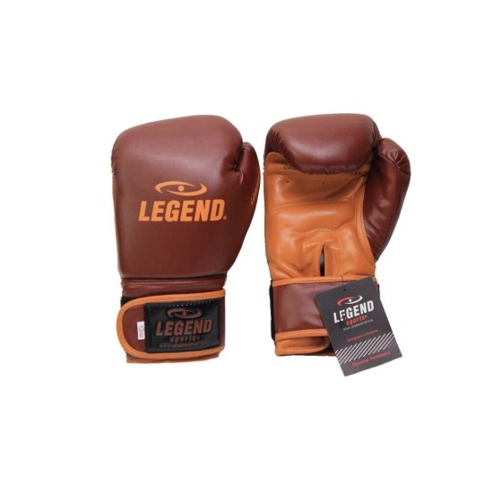 Bokshandschoenen Bruin powerfit Protect - Maat: 10oz