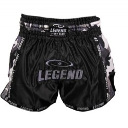 Kickboks broekje camo grijs Legend Trendy  - Maat: L