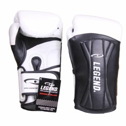 Bokshandschoenen leer Legend Power Special Wit - Maat: 10oz
