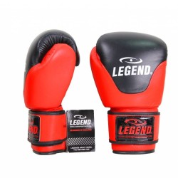 Leren Bokshandschoenen Legend Thai series Rood - Maat: 10oz
