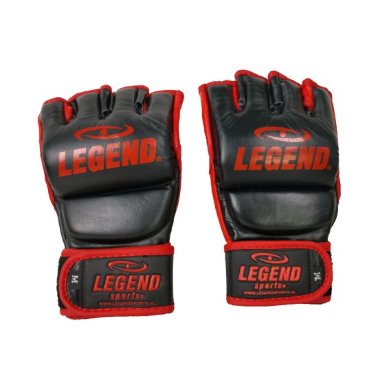 leren Bokszak - MMA Handschoenen Legend met duim - Maat: XL