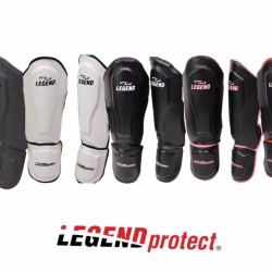 Scheenbeschermers Legend Best zwart - Maat: M