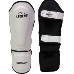 Scheenbeschermers kickboksen Legend Best Wit - Maat: L