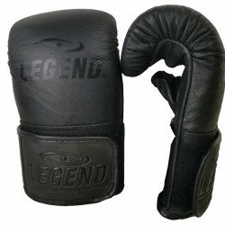 Leren zakhandschoenen voor op de bokszak - Maat: M